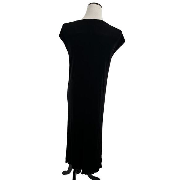 l*space Robyn Black Notch Neck T-Shirt Dress S - Picture 9 of 11